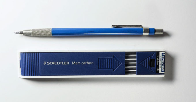 絵を描く筆記用具 ステッドラー ホルダー芯 マルステクニコ 2mm用 780 Cp